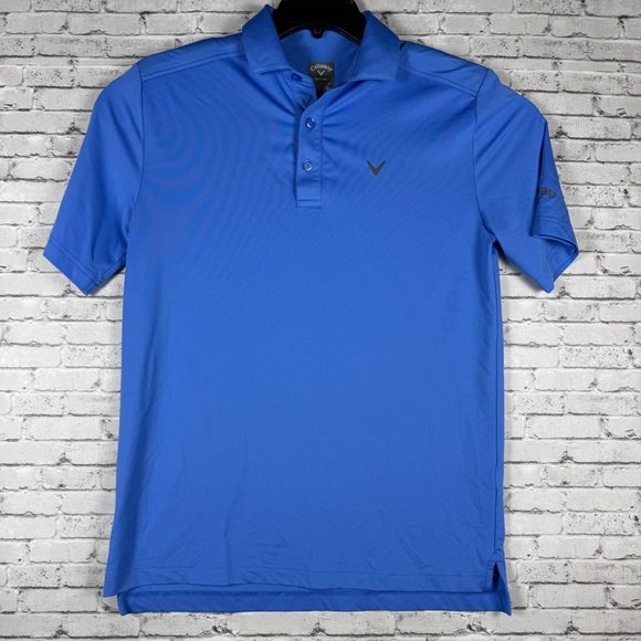 Callaway Vibrant Blue Mens Small Polo Shirt - Picture 1 of 6